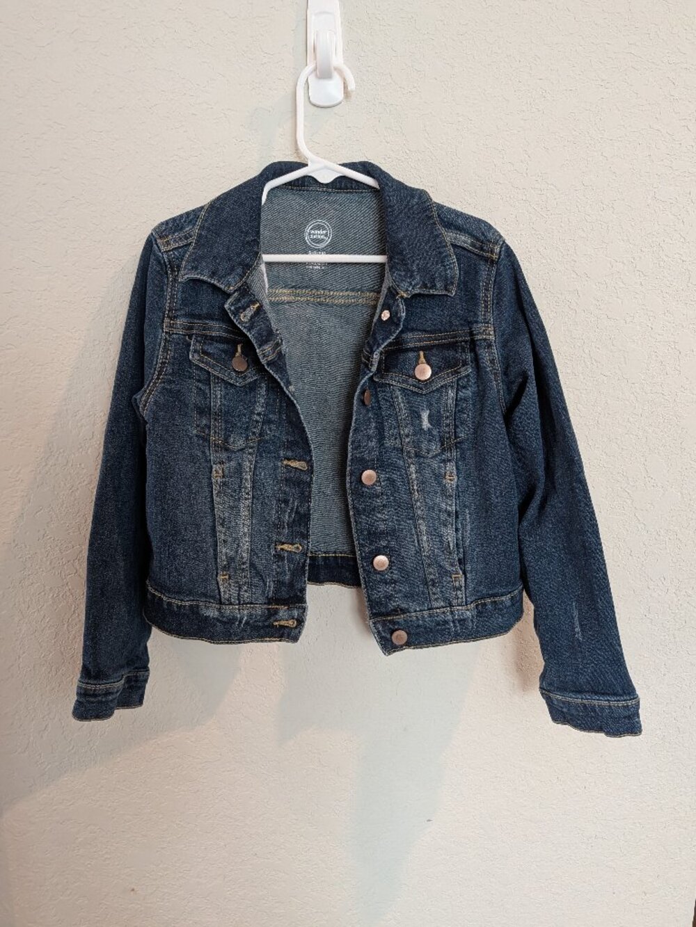 Wonder Nation Girls' Denim Jacket